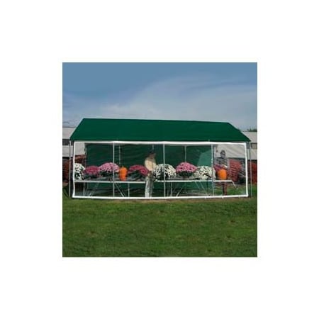 Clearspan WeatherShield Commercial Canopy 14'W x 40'L Tan 1440CCT10